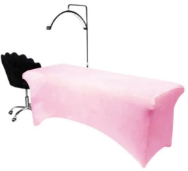 Pokrowiec na materac kosmetyczny różowy