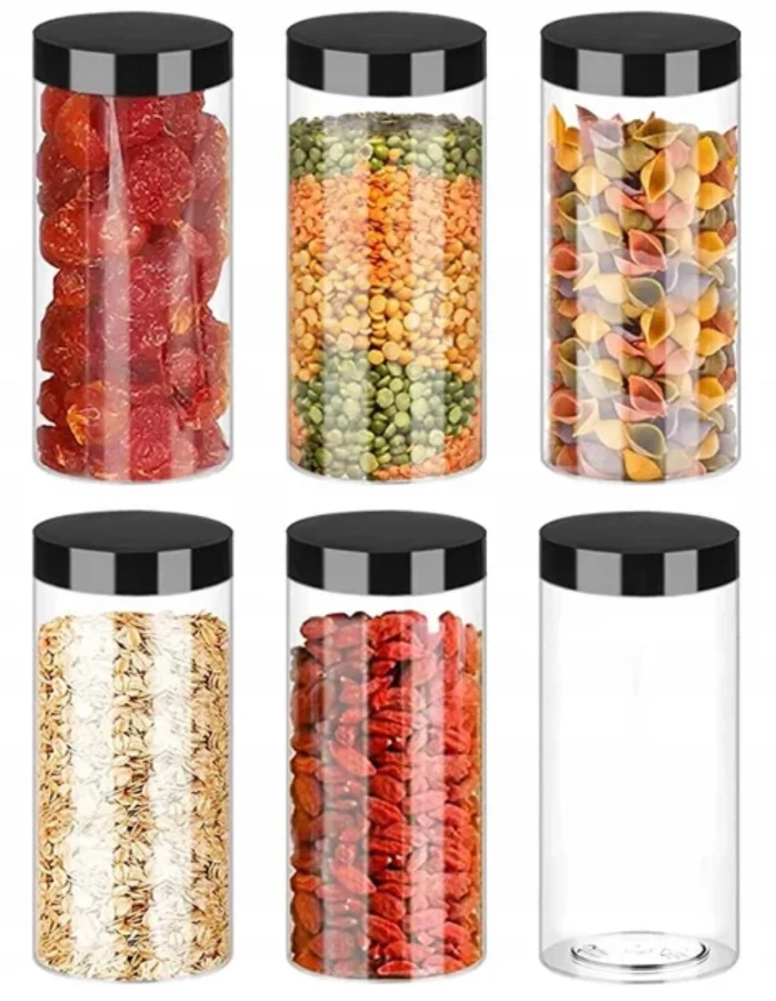 Słoik pojemnik z nakrętką przezroczysty 500 ml