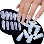 Zestaw tipsy Balerina naturalne mleczne 500 szt.