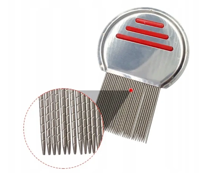 Grzebień na wszy gnidy wszawicę