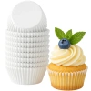 Papierowe foremki do muffinek białe 200 szt.