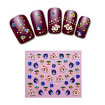 Naklejki 3D świąteczne na paznokcie XF376