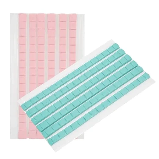 Guma mocująca do przyklejania różowa