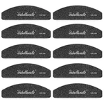 Mini polerka do paznokci, blok polerski czarny 100/180 łódka buffer 10 sztuk