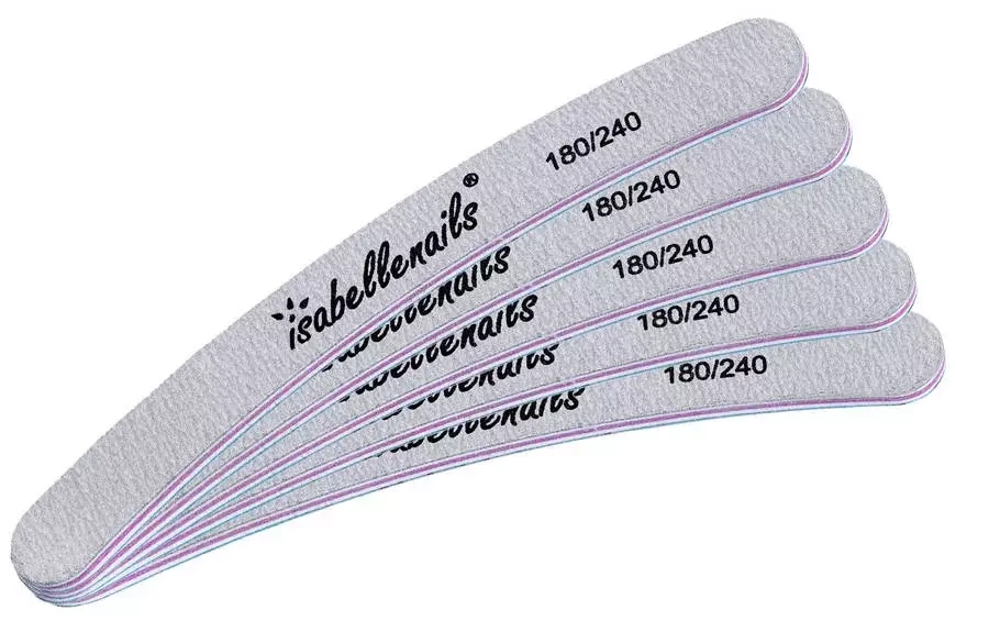 Pilnik do paznokci banan zebra 180/240 1 szt.