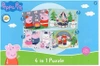 Puzzle 4w1 z bajki Świnka Peppa dla dzieci