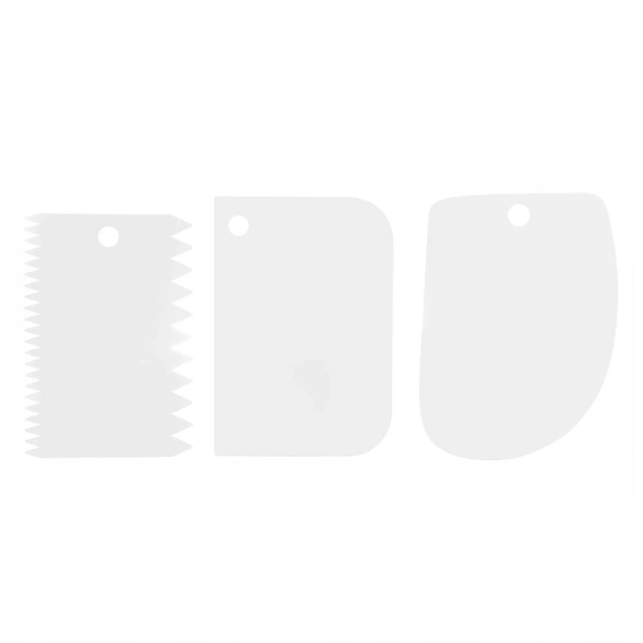 Szpatułka do dekoracji ciast i tortów 3 szt