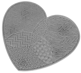 Myjka mata do czyszczenia pędzli - szary