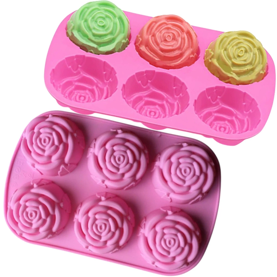 Silikonowa forma do babeczek i odlewu świec 24 cm