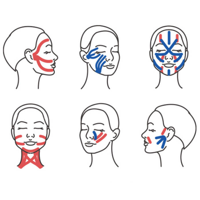 Taśma samoprzylepna do Faceliftingu Kinesiotape, różowa metr