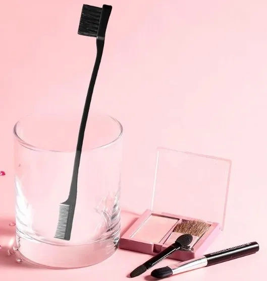 Szczoteczka do stylizacji włosów babyhair czarna