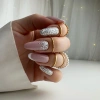 Lakier hybrydowy 7 ml - 377. Glitter Silver