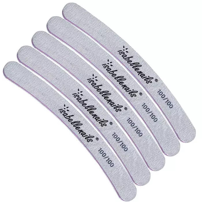 Pilnik do paznokci banan zebra 100/100 1 szt. bezpieczny pakiet