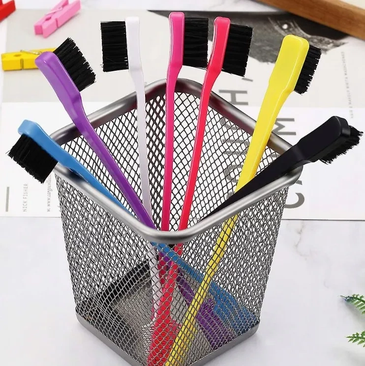 Szczoteczka do stylizacji włosów babyhair różowa