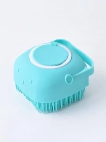 Myjka dla psa z dozownikiem płynów niebieska