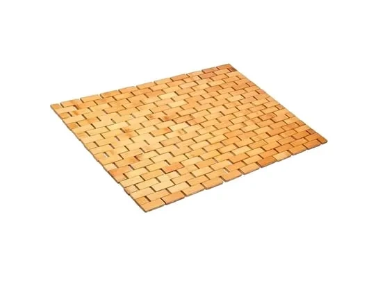 Mata bambusowa dywanik łazienkowy antypoślizgowy 80 x 50 cm