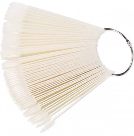 Wzornik na kółku wachlarz 50 szt