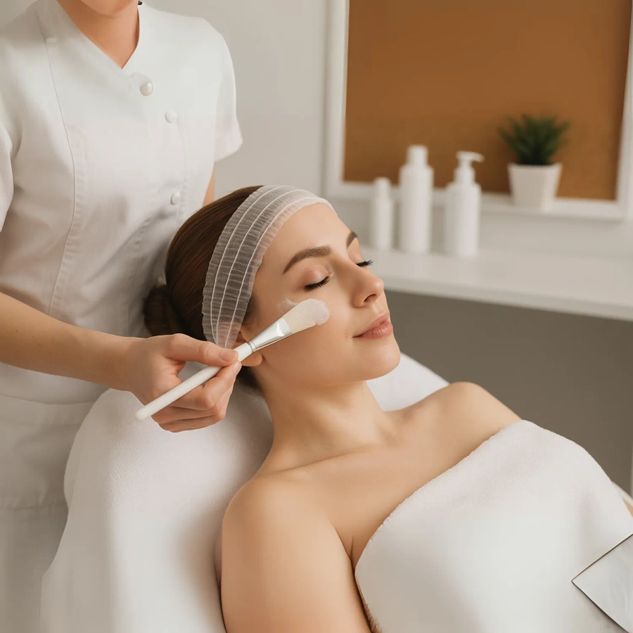 Jednorazowe opaski kosmetyczne na włosy 100 sztuk