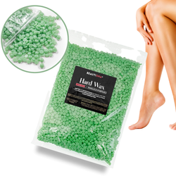 Wosk twardy ZIELONY w dropsach 1000 g