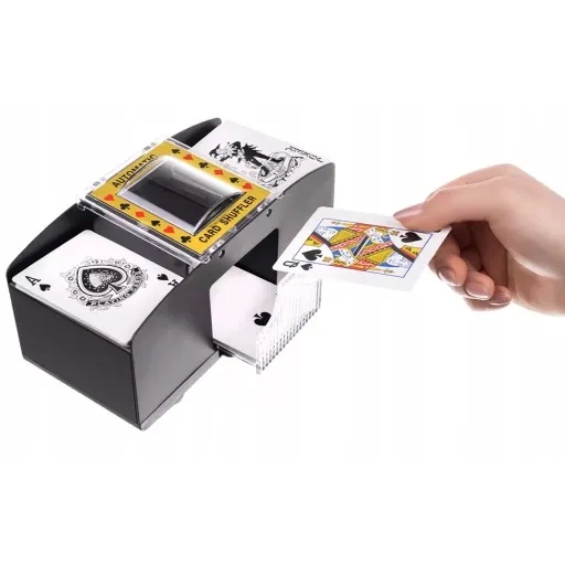 Automatyczna tasowarka do kart na dwie talie