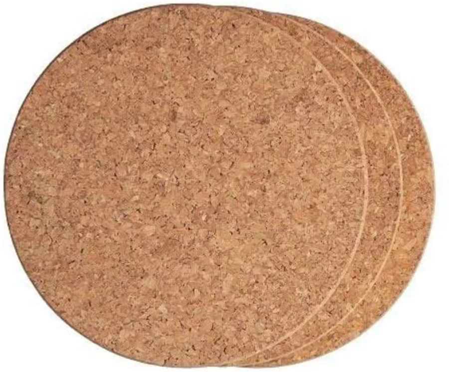 Podkładki z naturalnego korka 3 sztuki