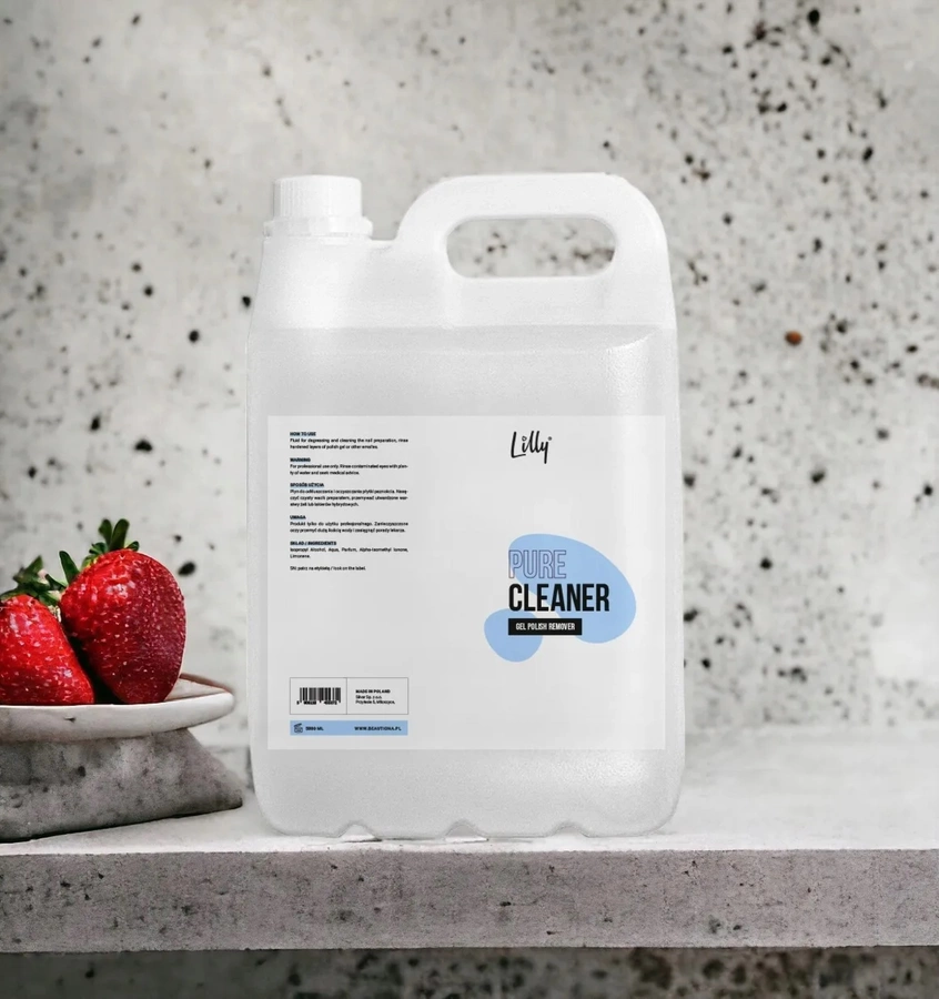Cleaner Lilly 5000ml (5L) – Profesjonalny Odtłuszczacz do Paznokci Hybrydowych i Żelowych