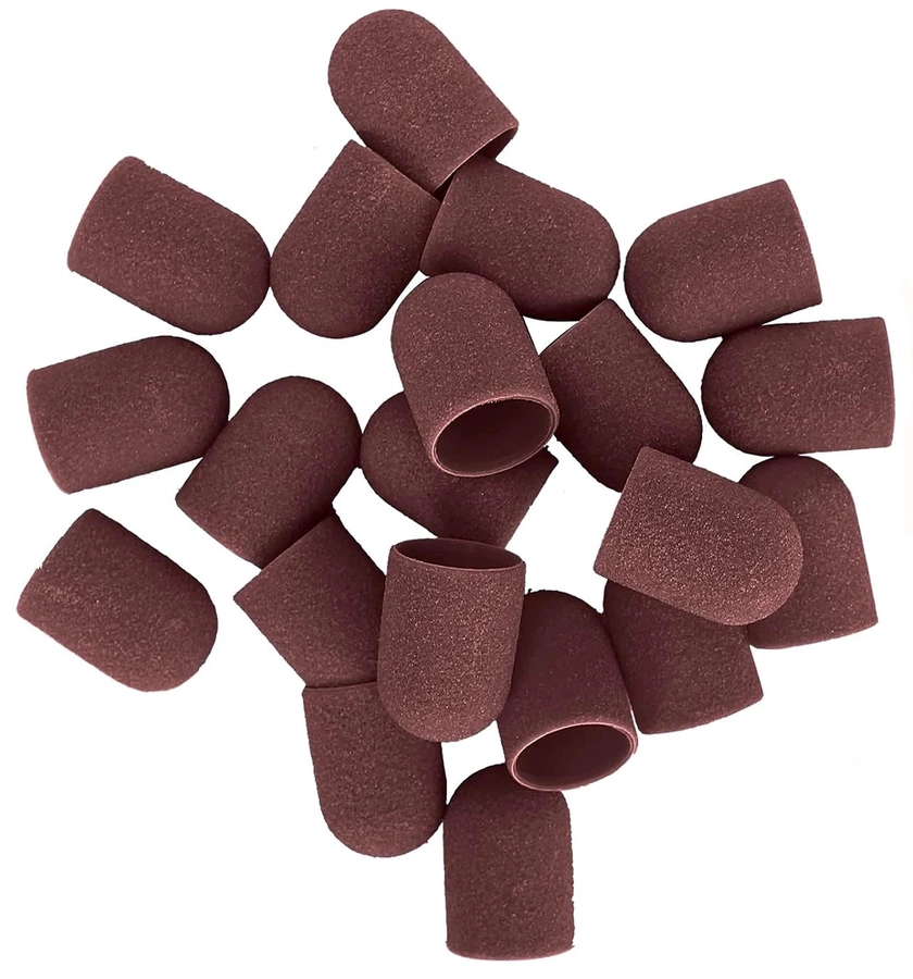 Kapturki nakładki ścierne do pedicure 13 mm  #180 10 szt.