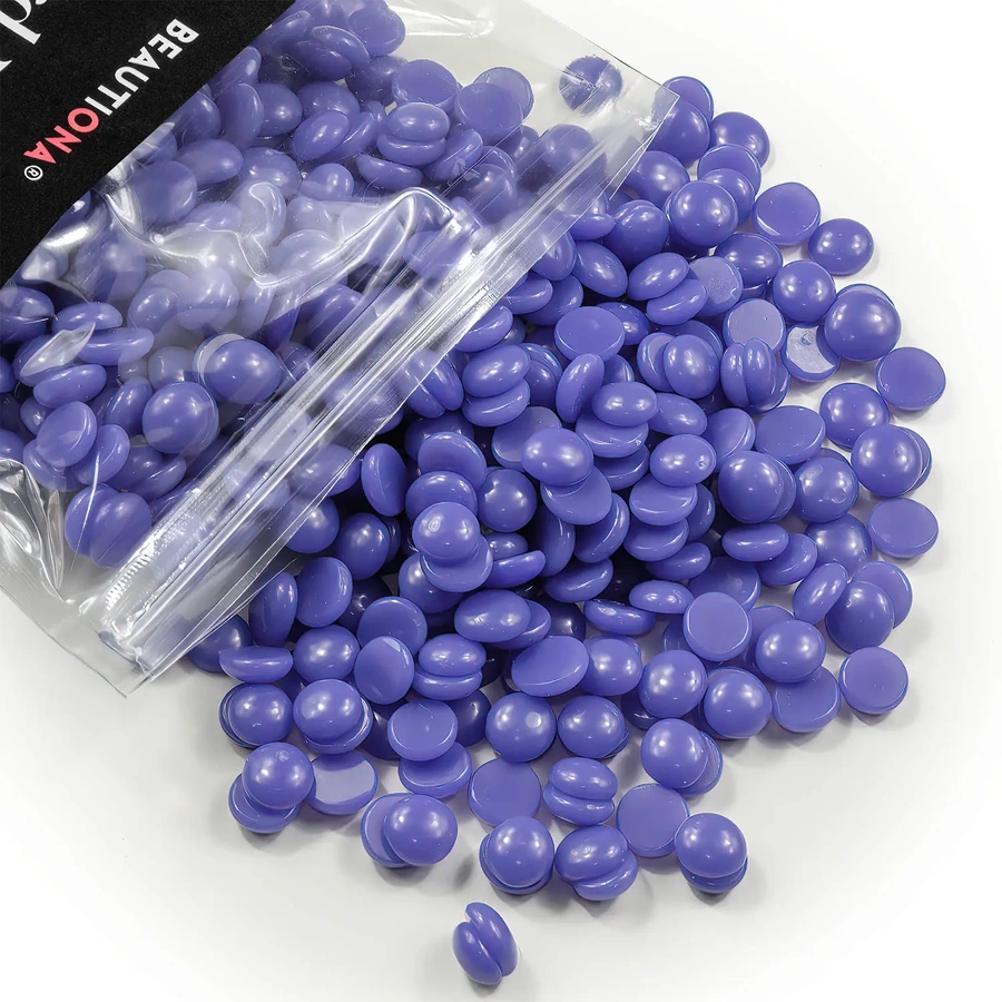 Wosk twardy FIOLETOWY w dropsach 1000 g