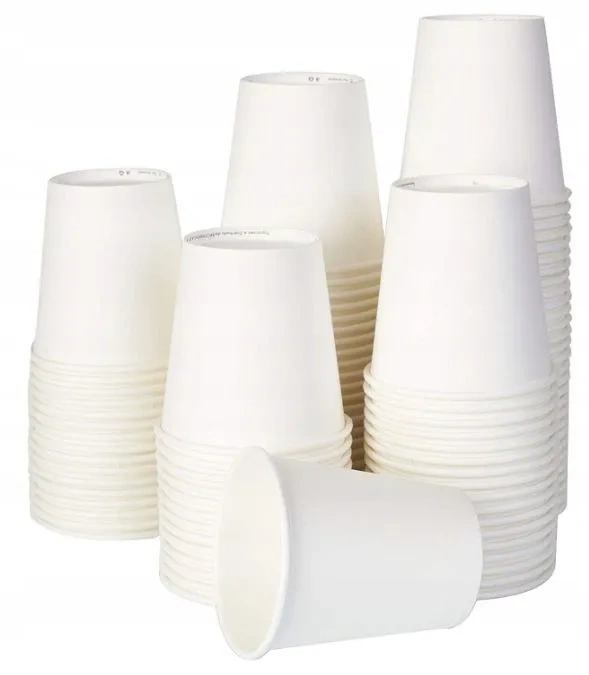 Jednorazowe kubki papierowe ekologiczne 50 szt 250 ml