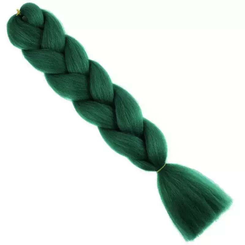 Włosy syntetyczne kolorowe warkocze A23