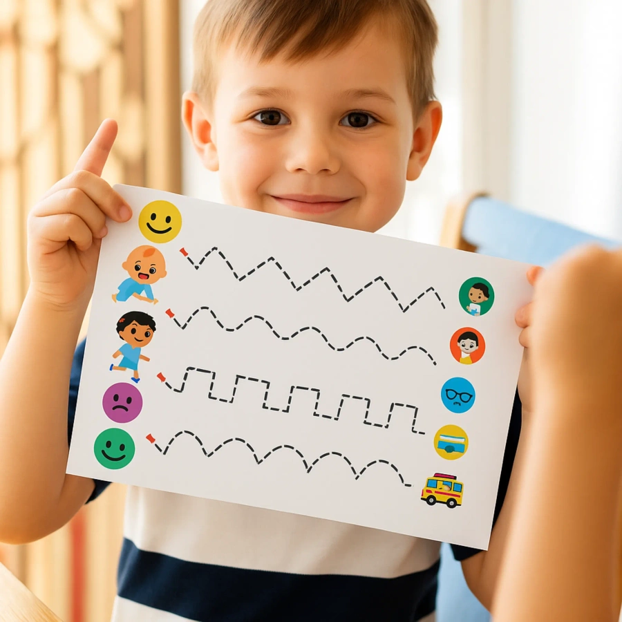 Naklejki motywacyjne dla dzieci 108 sztuk