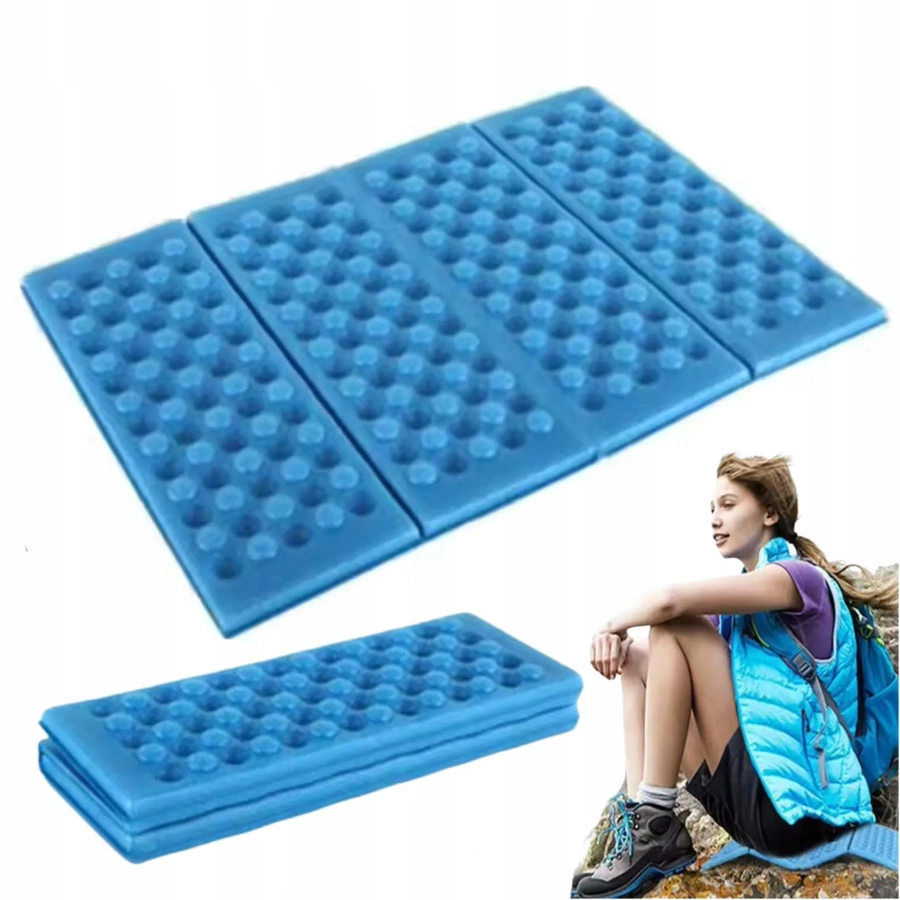 Mata turystyczna do siedzenia z pianki składana