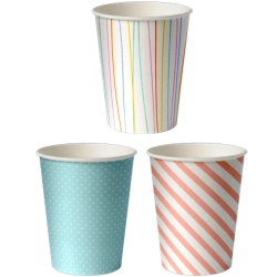 Kubki papierowe jednorazowe 50 szt. 250 ml