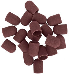 Kapturki nakładki ścierne do pedicure 13 mm  #180 10 szt.