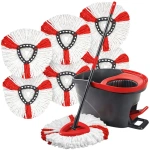 Nakładki do mopa obrotowego 6 sztuk