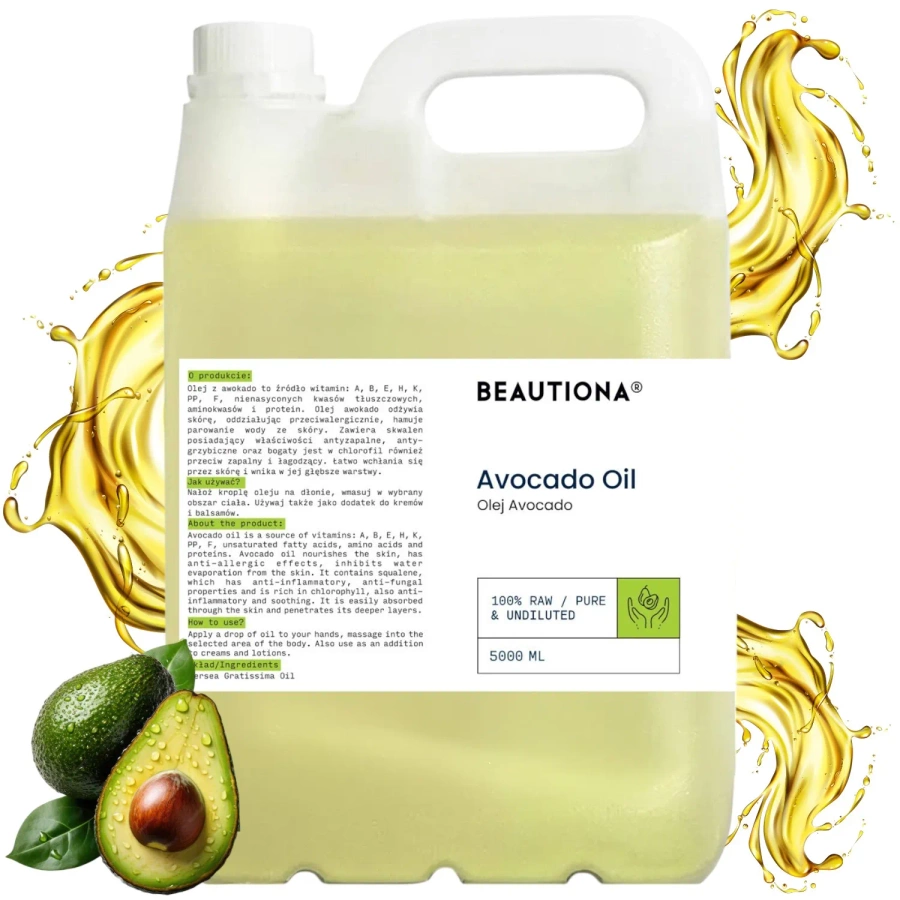Olej Awocado naturalny regenerujący 5000 ml