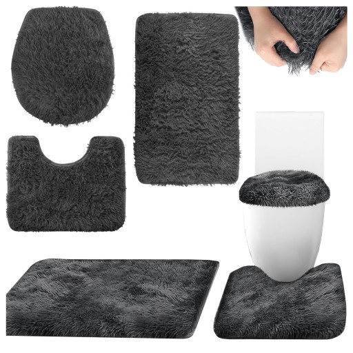 Zestaw dywaników do łazienki 3w1