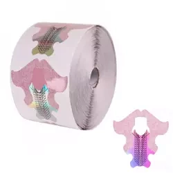 Szablony do przedłużania paznokci syrenka 500 szt.