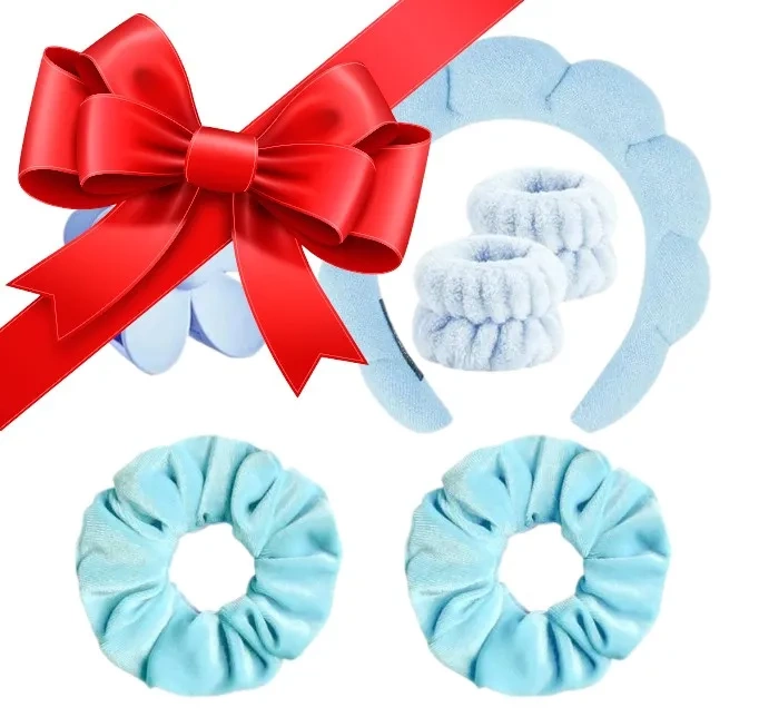 Zestaw kosmetyczny do pielęgnacji 6w1 niebieski