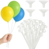 Patyczki do balonów z koszyczkami 40 cm 100 szt.