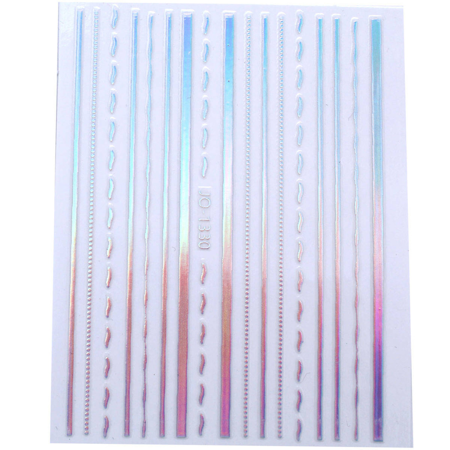 Naklejki 3D na paznokcie holo JO-1330