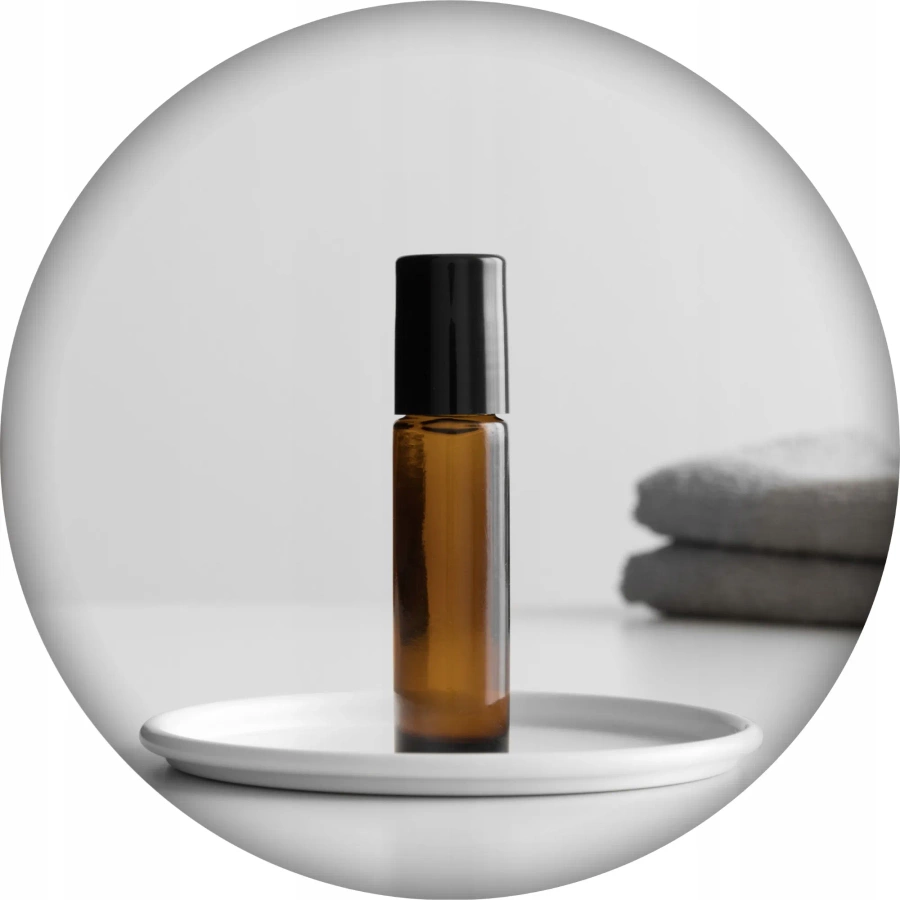 Butelka Roll-on szklana 10 ml z nakrętką 10 sztuk