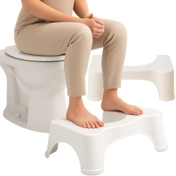 Łazienkowy podnóżek toaletowy 42 cm x 17 cm x 26 cm