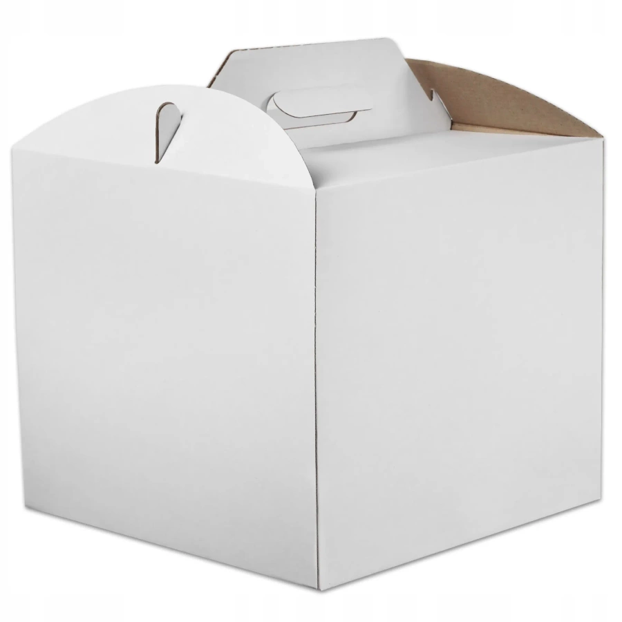 Karton na tort z uchwytem 26x26x25 cm