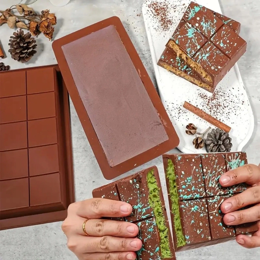 Forma silikonowa do czekolady Dubajskiej 25 x 13,5 cm