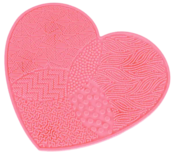 Myjka mata do czyszczenia pędzli - różowy