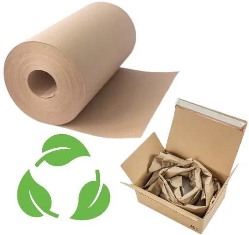 Wypełniacz papierowy do paczek w rolce eko 450 mb 70g/m2