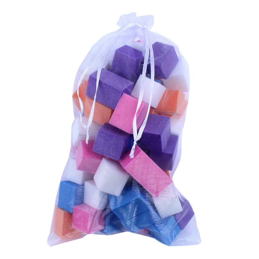 Mini bloki polerskie kolorowe kostka