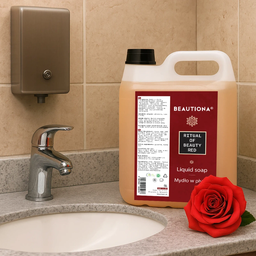 Mydło w płynie Ritual of Beauty Red 5 l - opakowanie uzupełniające - zapas