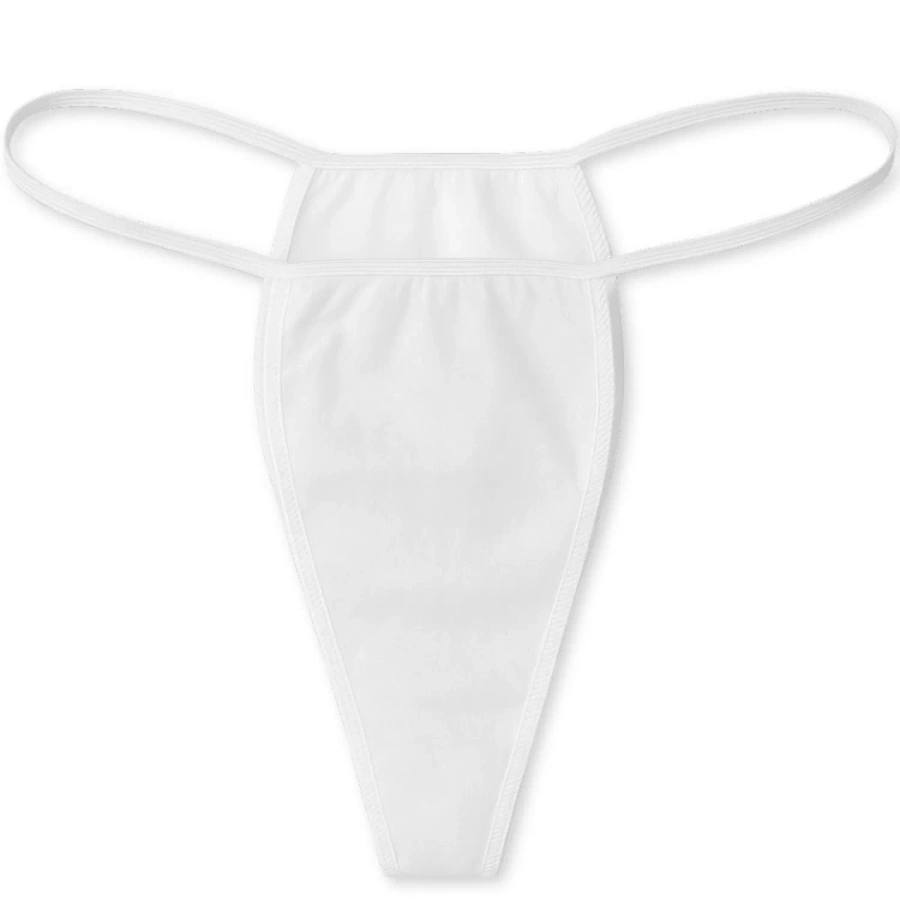 Włókninowe Stringi Majtki Jednorazowe Białe Damskie Masażu Zabiegów 100szt.